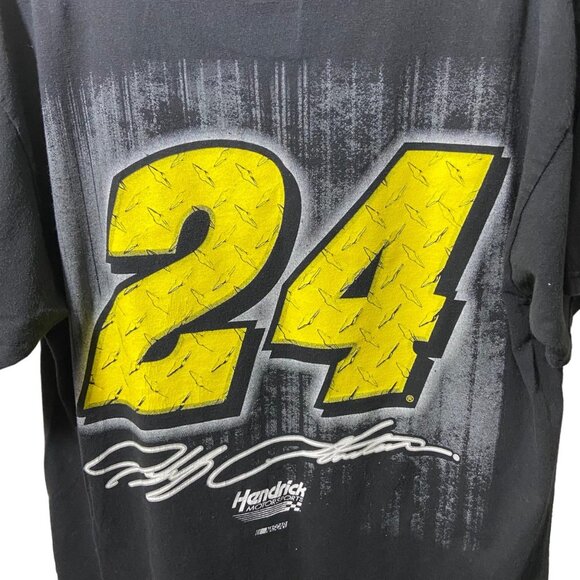 Nascar Men Unisex 22 Jeff Gordon Driver Black Racing‎ Graphic T-Shirt Size Large - Picture 5 of 6